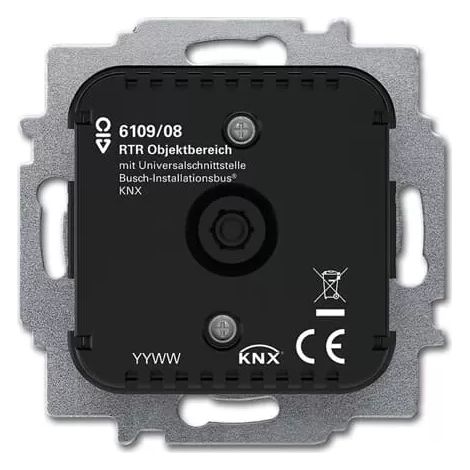 Busch-Jaeger Raumtemperaturregler Objektbereich 6109/08 (1/2)