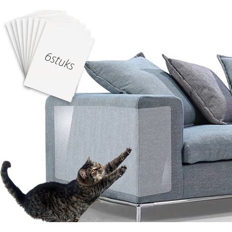 Longziming - Draps anti-griffures - Protection anti-griffures pour chats - Protection des meubles pour chats - Matériau durable - Faciles à installer - Protègent les meubles - Flexibles et adaptables (1/5)