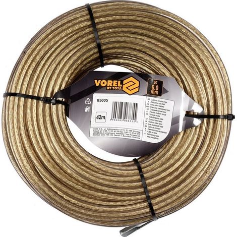 VOREL 85005 cuerda 42 m Metal