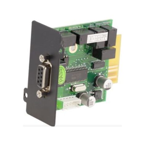 KU-CARD-AS400-LI v.DB9: Scheda a contatti a secco per UPS serie RTS-LI, TS1-LI con connettore a 9 pin...