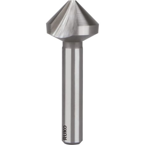 RUKO Fraise conique à chanfreiner et ébavurer forme C 90° HSS Ø 12 mm - 102524 (1/5)
