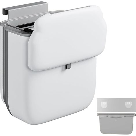 Poubelle Sous Evier Facile à Installer Facile à Nettoyer Poubelle Sous Evier Coulissante Convient pour Les Salles de Bain Les Cuisines Le Camping Voitures et Autres Lieux Similaires (1/5)