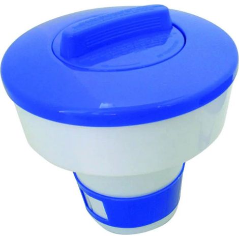 Grand doseur 17.5 cm diffuseur de Chlore ou Brome Flottant en Plastique pour Galet - jardiboutique (1/5)