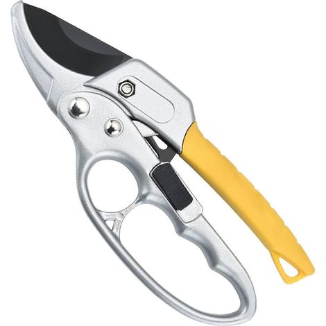 Sécateur, sécateur allemand, sécateur à cliquet, travail 3 fois plus facile, outils de jardinage-AquaForge (1/4)