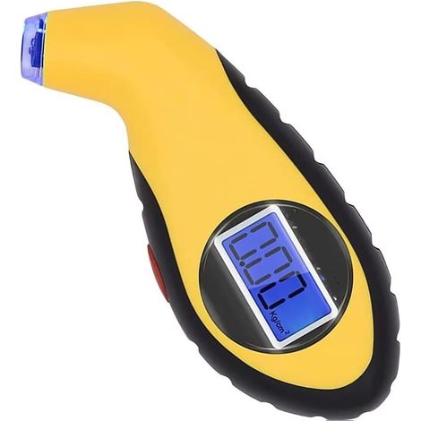 Pneu Détecteur Pression Pneus De Moto Écran LCD Portable (1/5)