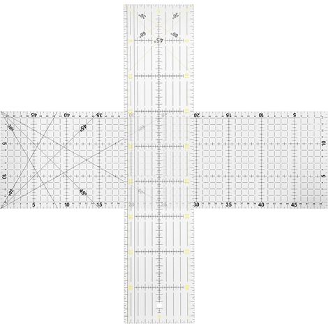 2 règles multifonctions pour patchwork et création de patrons (1/5)