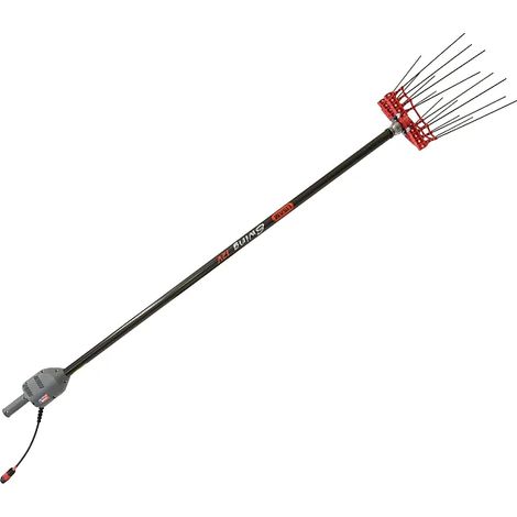 Peigne Vibreur à Batterie pour Olives Lisam Swing Brushless 12V - Canne fixe en carbone 2,0 mt (1/3)