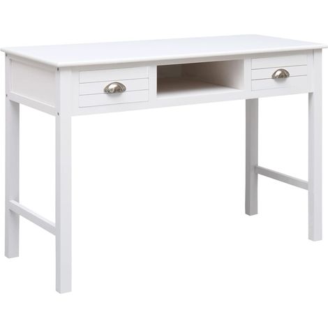 Bureau Blanc 110 x 45 x 76 cm Bois