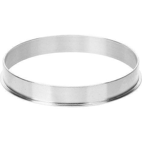 Elektrischer Becherverschließring aus Aluminium, Zubehör für automatische Becherverschließmaschinen – 9,2 x 9,2 cm – Silber (1/2)