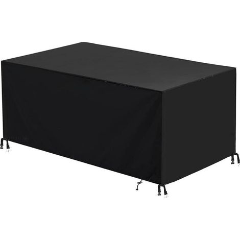 Housse Salon de Jardin Exterieur Impermeable 70x70x70cm/LxWxH Protection Bache Table de Jardin - Housses pour Mobilier de Jardin 420D Oxford Housses pour Tables de Jardin (1/4)