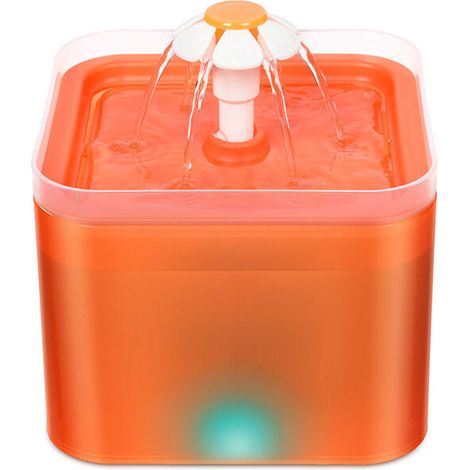 Fuente de agua LED automática de 2 litros para gatos y mascotas (1/5)