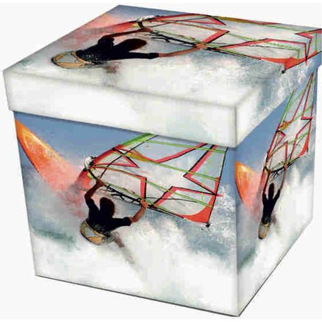 POUF CONTENITORE POGGIAPIEDI WINDSURF