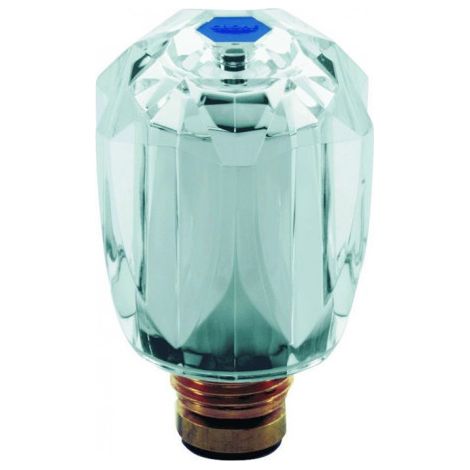 GROHE Tête 45951 avec poignée Brillant marquage bleu 1/2\" chrom, 45951000