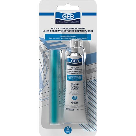GEB Pool Kit de Réparation Liner Lot de 12