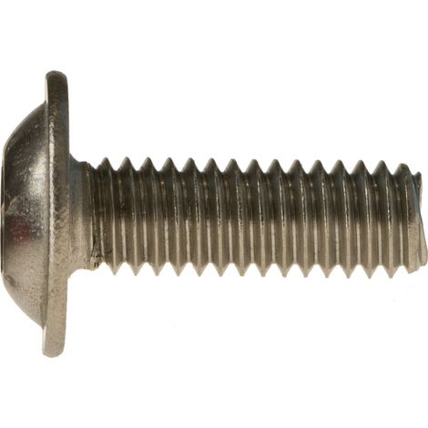 Reidl ISO 7380-2 Flachkopfschrauben mit Flansch M 8 x 110, TX, Edelstahl blank Vollgewinde