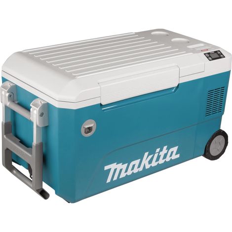 Makita – Boîte thermique 50L CW002GZ01 – Refroidissement -18° à +10°C et chauffage +30° à +60°C – Alimentation 40V, 12V, 220V – Résistance IPX4 (1/10)