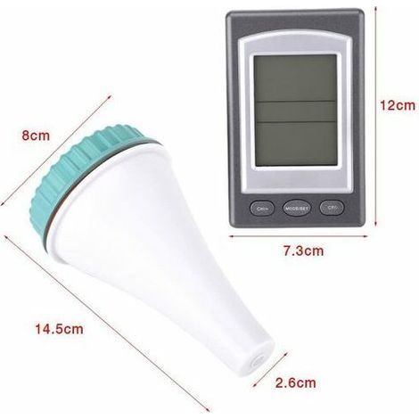 Schwimmende Thermometer, digitales Poolthermometer, Whirlpool-Wassertemperaturthermometer (1/3)