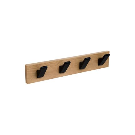 PERCHA PARED MADERA HAYA NATURAL (1/2)
