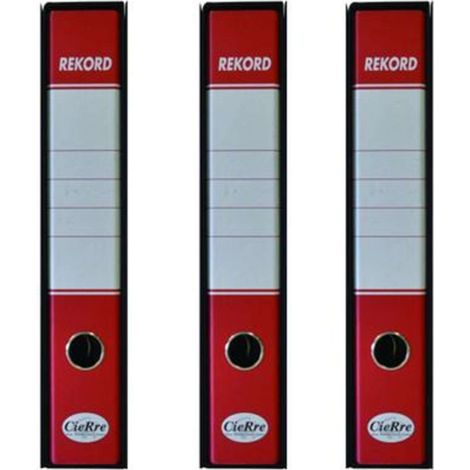Raccoglitore Con Custodia Rekord D.5 Rosso X1