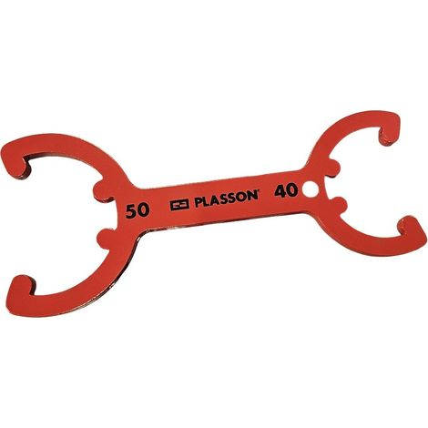Clé de déverrouillage Ø40 et Ø50 pour raccord PE encliquetable série 1 - Plasson (1/3)