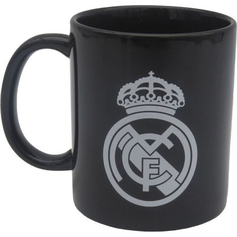 Real Madrid Keramikbecher in Geschenkbox, 325 ml, MG92-08RM, Schwarz (1/4)