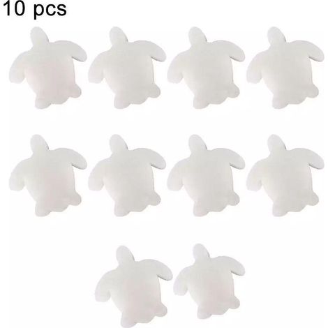 10 Pcs Ponge Spa Rutilisable Ponge Absorbant L'huile Durable Ponge Dcume Blanc Accessoire Spa Outils De Nettoyage Absorbe De Graisse Eponge Pour J (1/5)