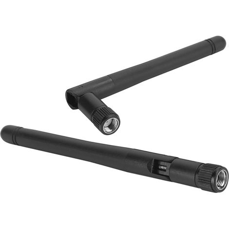 2 Dualband-WLAN-Antennen (2,4 GHz/5 GHz) für drahtlose Netzwerkkarten, 5 dBi, 11 cm (1/5)