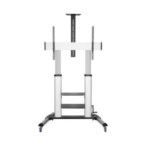 Soporte de Pie Aisens FT100TE-125 para TV 60-100', 100kg, con Ruedas y Manivela