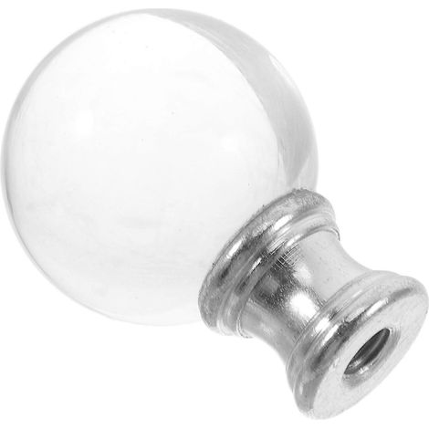 Embout de lampe en verre transparent, facile à installer. (1/5)