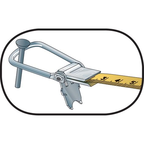 Mètre ruban SAM LU 50mx 24 mm Métrique ( Prix pour 1 ) (1/3)