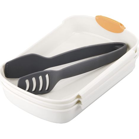 Tescoma Presto Set per impanatura, Bianco, 17x25 cm (1/5)