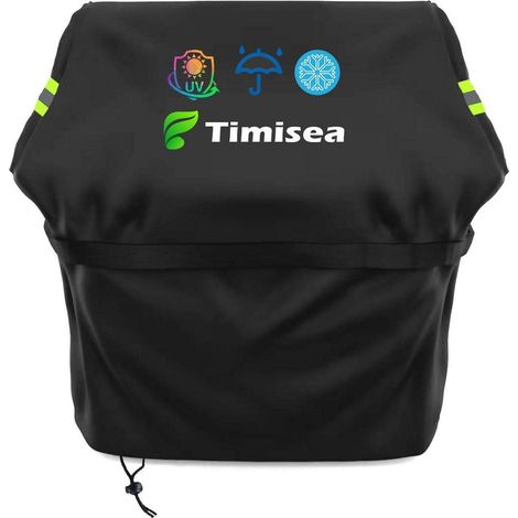 Wetterfeste Grillabdeckung 117x66x117cm, 420D Oxford, Wasserdicht, für Weber (1/5)