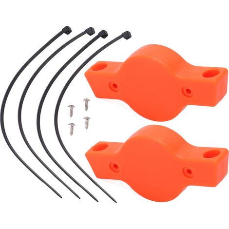 Lot de 2 supports de fixation pour vélo avec cache et porte-bouteille pour traceur GPS iOS-AquaForge (1/5)