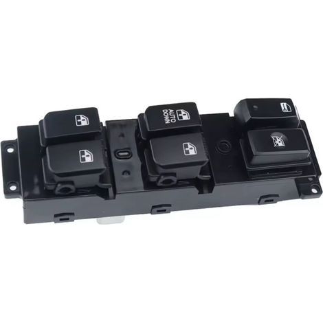 La référence 935702B000 s'applique à l'interrupteur de lève-vitre électrique avant gauche côté conducteur des Hyundai Santa Fe 2007-2011. (1/5)