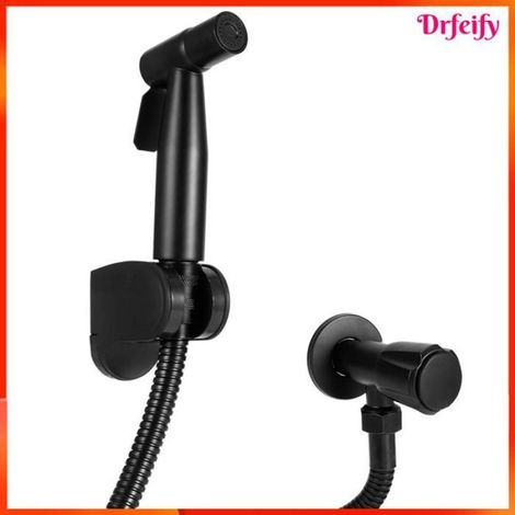 Ensemble de pulvérisateur de bidet filetage G1/2, en acier inoxydable, pour toilette de salle de bain, installation bricolage, nombre de pièces inclus (1/5)