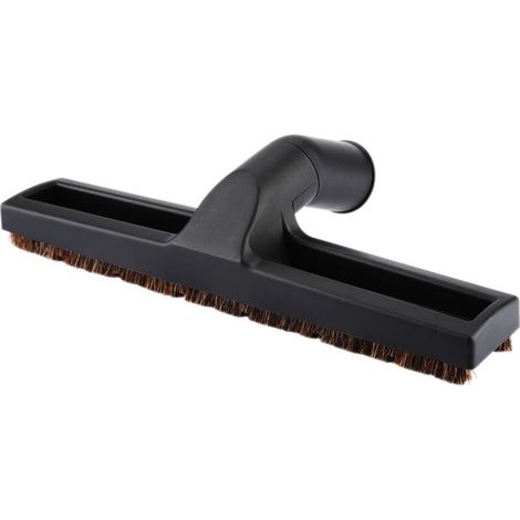 Tête de Brosse pour Aspirateur, Fixation de Buse pour Sol en Bois, Diamètre Intérieur 32mm, Conception Rotative, Plastique Haute Résistance Noir (1/4)