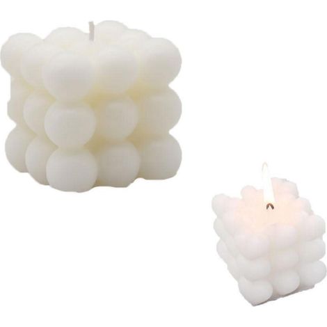 Duftkerze Blasen-Stil Sojawachs Aromatherapie Freesie Dekoration Geschenkbox