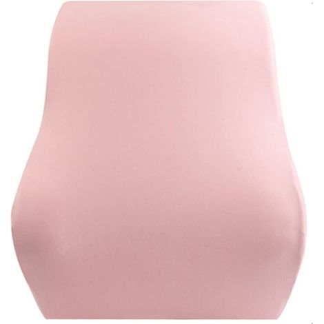 Chaise de Bureau Support Coussin à mémoire de Voiture Coussin en Mousse de la Mousse, Soiffe de Mousse Soiffe de Mousse Coussin Lombaire, Améliorer la Posture,Rose (1/5)