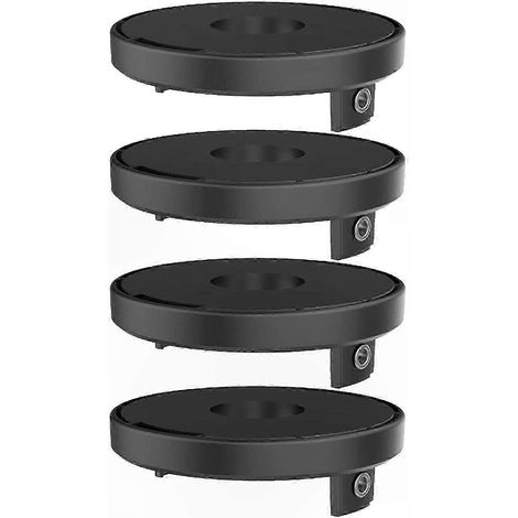 Lame de rechange 4 pièces pour tondeuse sans fil TLE-01-1, compatible modèles 36V et 18V, largeur de coupe 255mm, couteaux de remplacement durables (1/4)