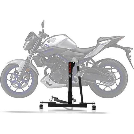 Zentralheber Motorrad - ConStands Power-Evo - Kompatibel mit Yamaha MT-03 16-22 - Tragfähigkeit 300 kg - Leicht 17 kg