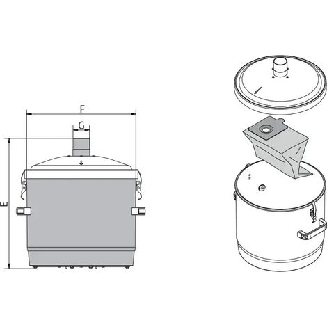 Staubabscheider Mini-DUSTLESS