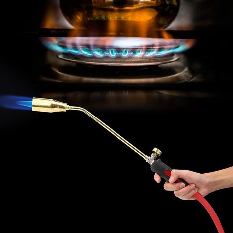 L'outil d'allumage de la torche possède une interface bien étanche avec un placage en laiton à ouverture unique épaissi pour gaz liquéfié. (1/5)