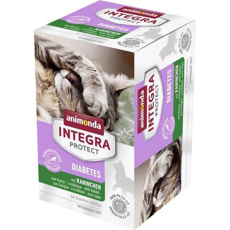 Animonda Integra Diabetes Katzenfutter mit Kaninchen - 100g (1/2)