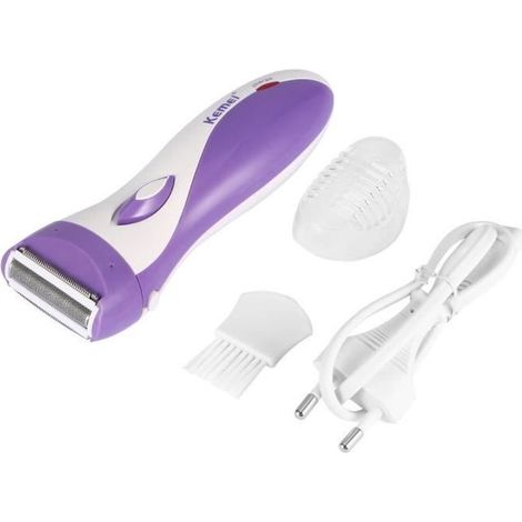 Prise européenne pour épilateur de rasoir à cheveux rechargeable électrique pour femme - épilateur (1/4)