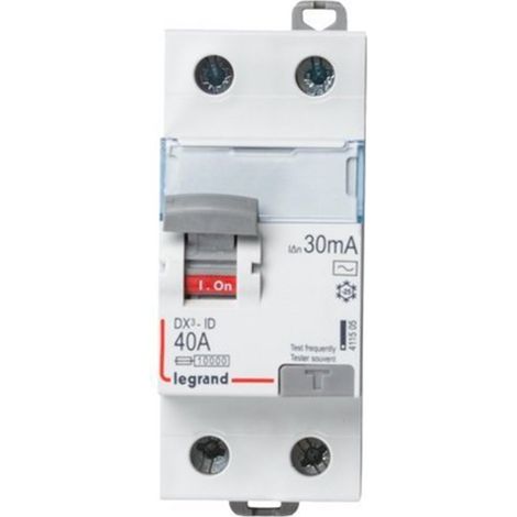 Legrand DX³-ID Fehlerstromschutzschalter Grau 40A 230V