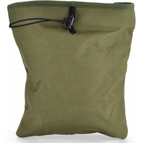 Borsa a sacco, colore oliva (1/3)