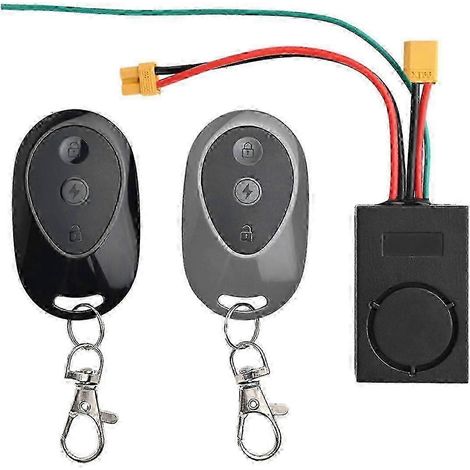 Alarma antirrobo inalámbrica por vibración de alto volumen de 1150 dB con control remoto y accesorios compatibles con el patinete eléctrico M365. (1/5)