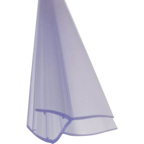 BERNSTEIN - Guarnizione doccia magnetica per cabine doccia, pannelli in vetro e porte doccia - vetro di spessore 6mm o 8mm - vetro ESG 8mm, 600mm Vetro di sicurezza ESG da 8 mm, 600 mm