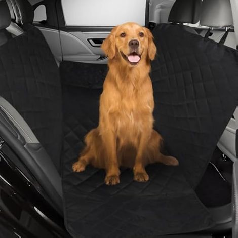 Housse de protection pour siège auto pour chien - Protection de coffre universelle, antidérapante et imperméable, convient aux voitures et SUV, 137 x 147 cm (1/4)