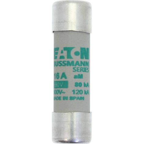 Eaton Sicherungseinsatz, Niederspannung, 16 A, AC 500 V, 14 x 51 mm, aM, IEC, mit Schlagmelder,  C14M16S
